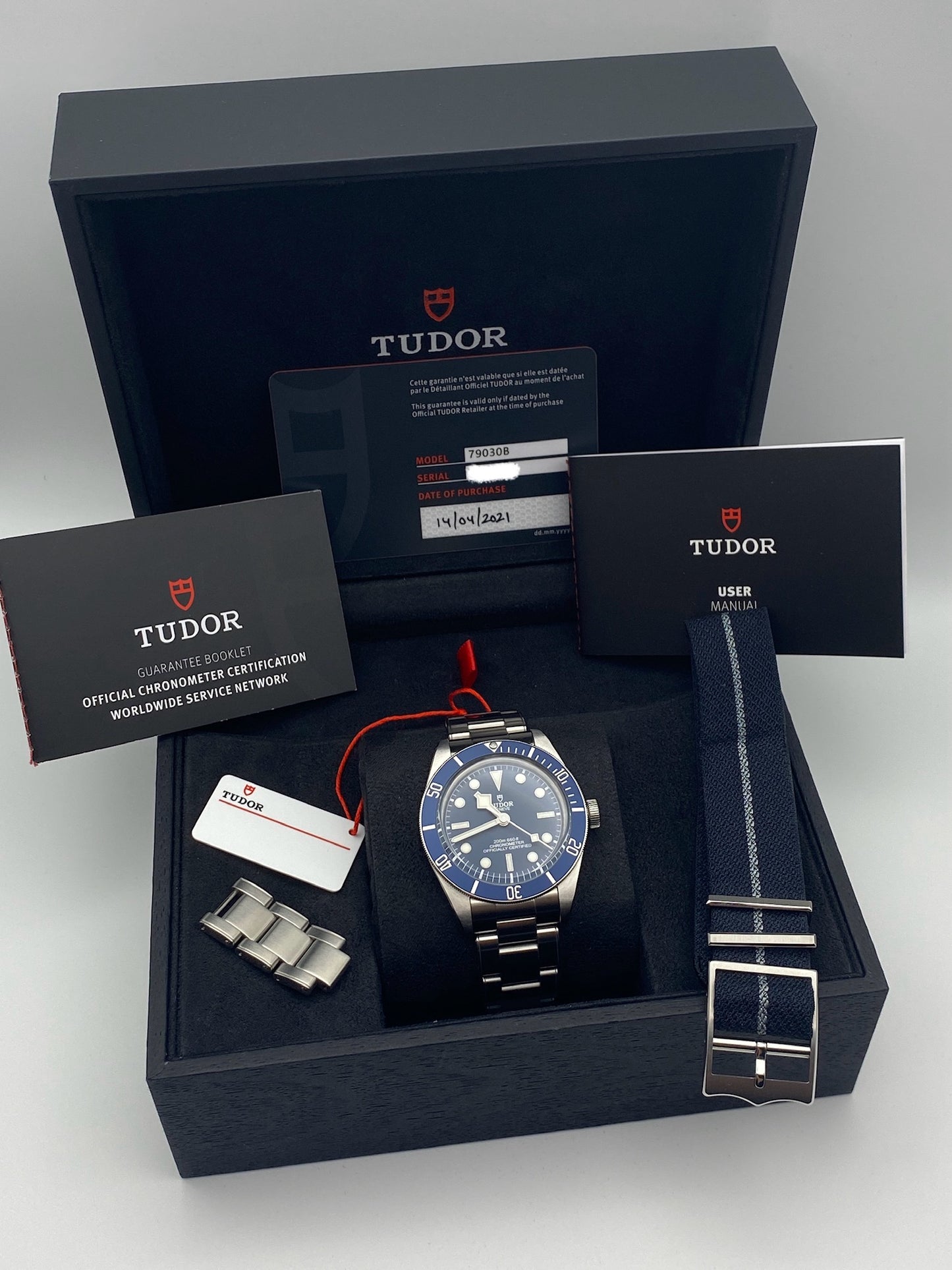 TUDOR Black Bay Fifty-Eight 39 Navy Blue Automatic Men's Watch  - M79030B-0001