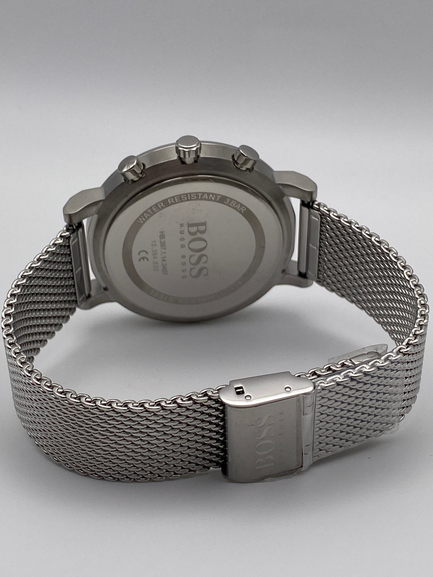 Reloj HUGO BOSS Integrity para hombre con pulsera de acero inoxidable y esfera gris (1513807)