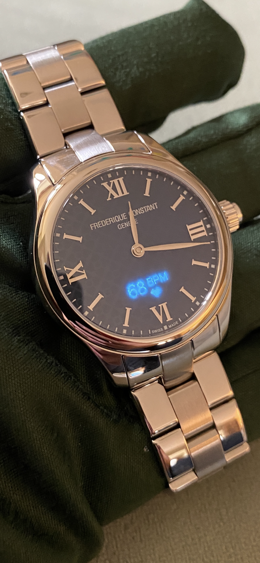 FREDERIQUE CONSTANT Vitality 36mm Smart Watch (FC-286N3B6B)