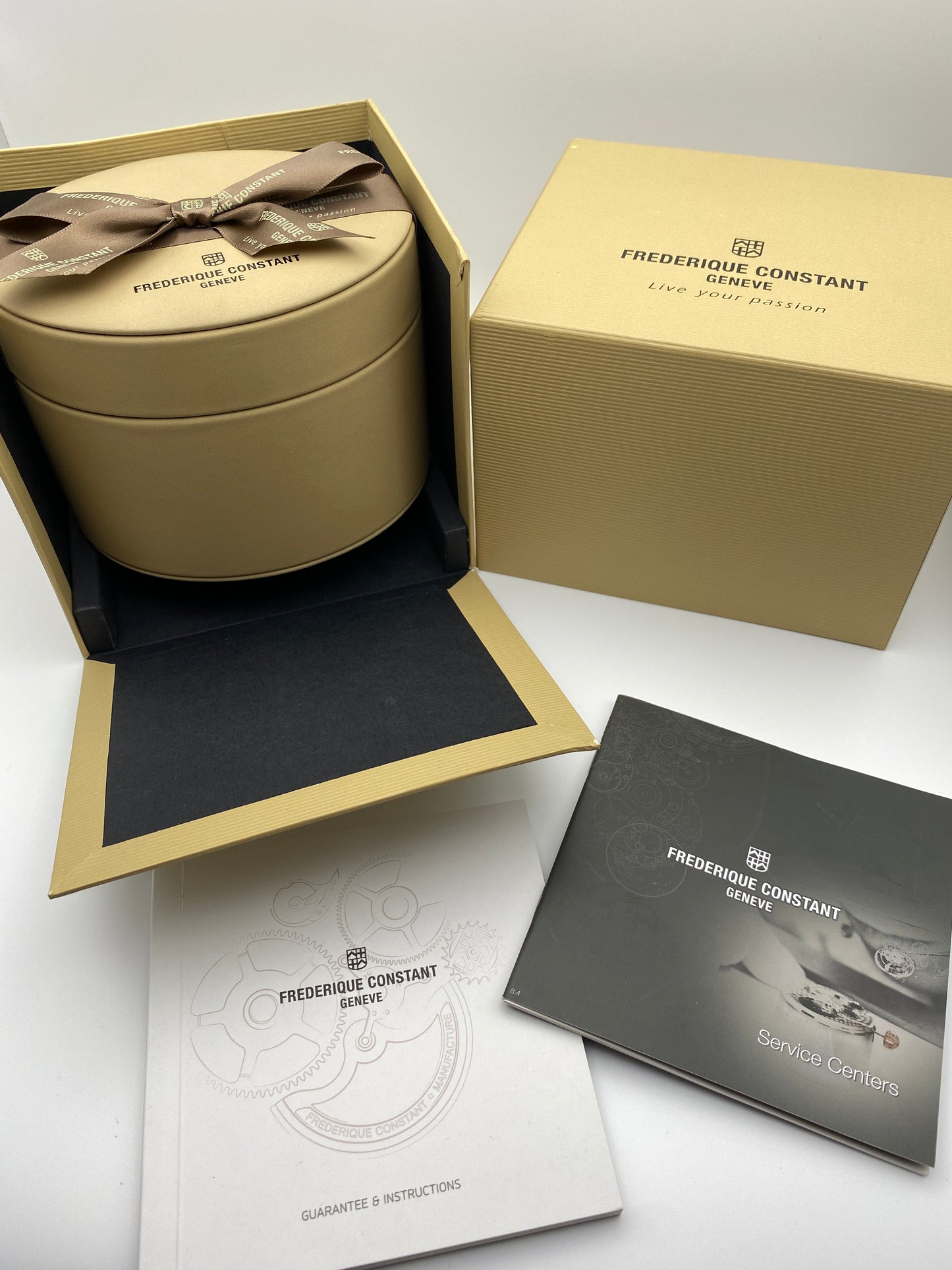 Frederique Constant Watch SlimLine Power Reserve Automatic Rose gold FC-723WR3S4