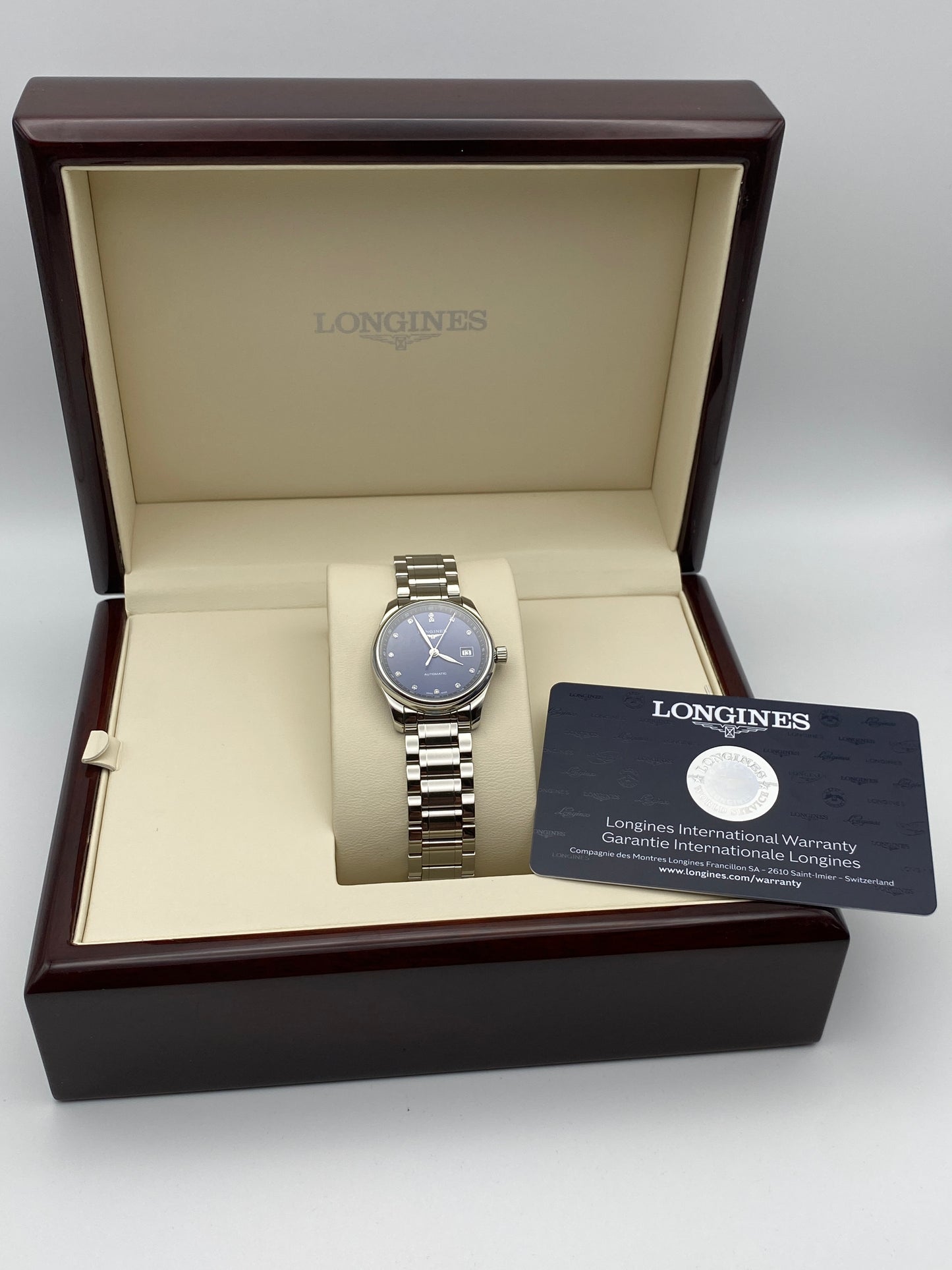 Longines Master Collection Blue Women's Watch (L2.257.4.97.6)