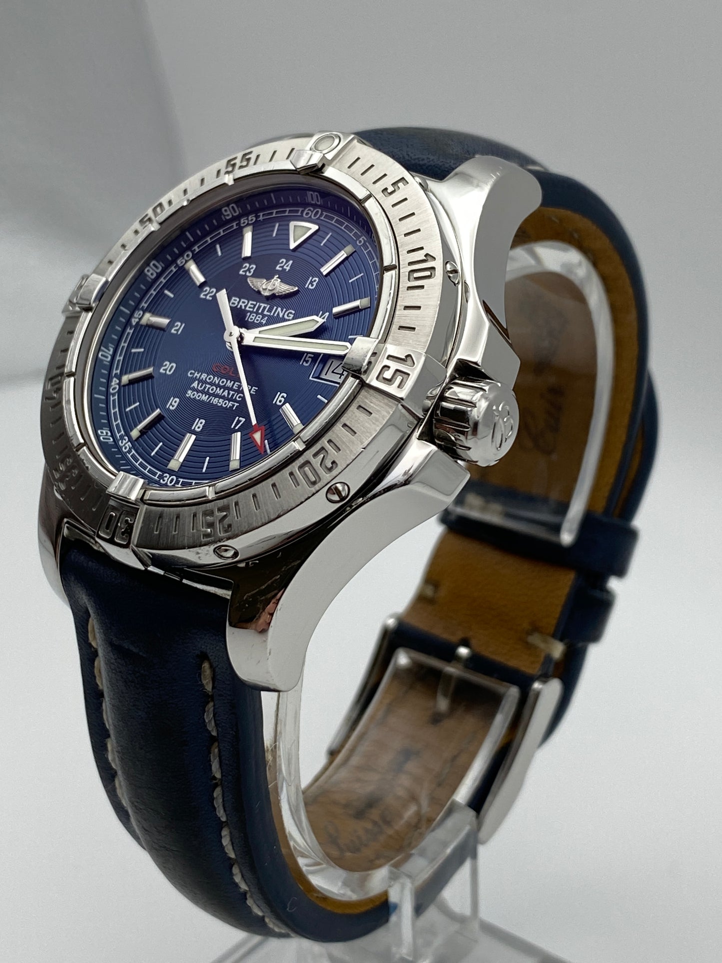 BREITLING Colt A17380 Date, Blue Dial, Automatic Men's Watch