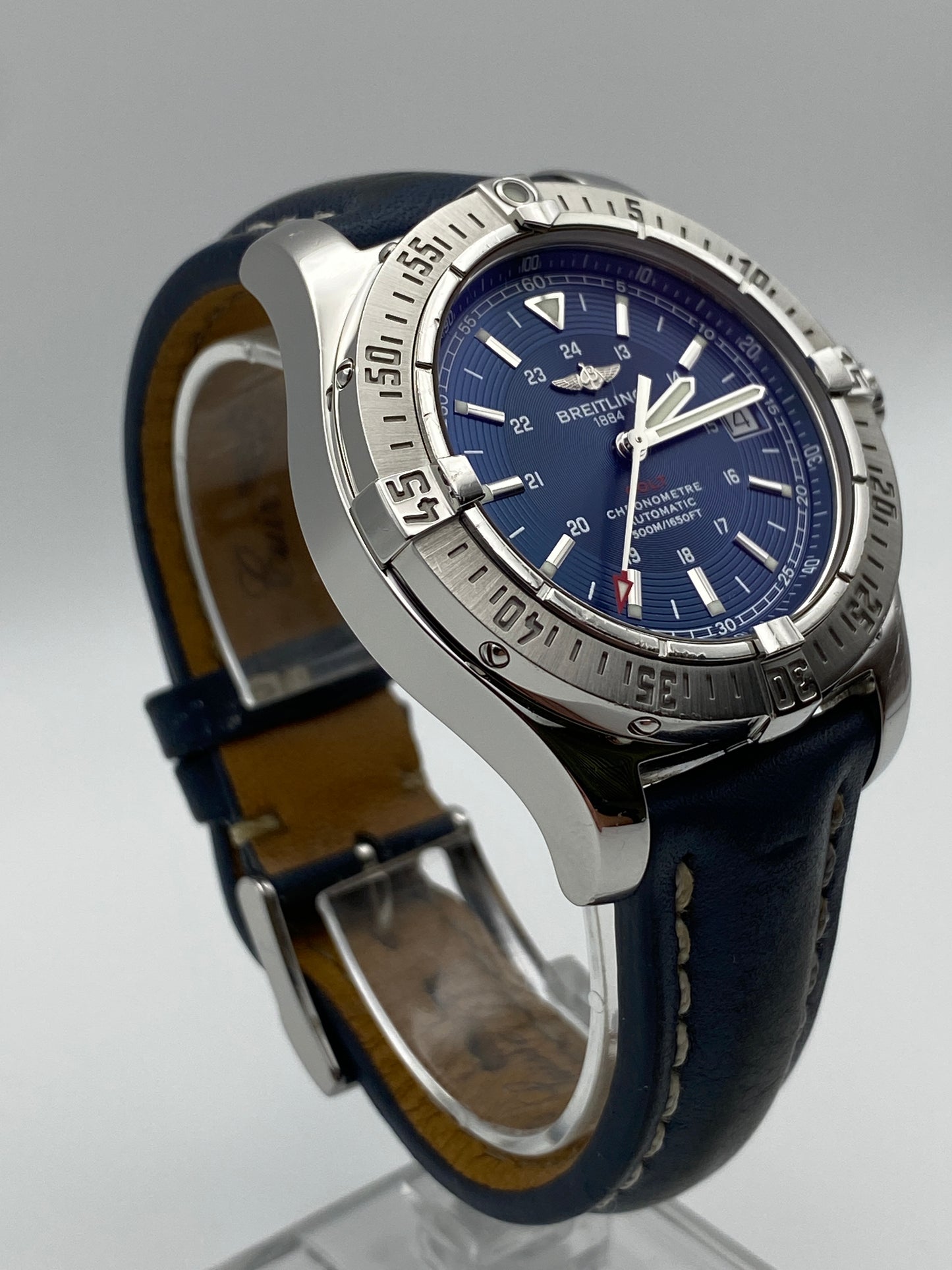 BREITLING Colt A17380 Date, Blue Dial, Automatic Men's Watch